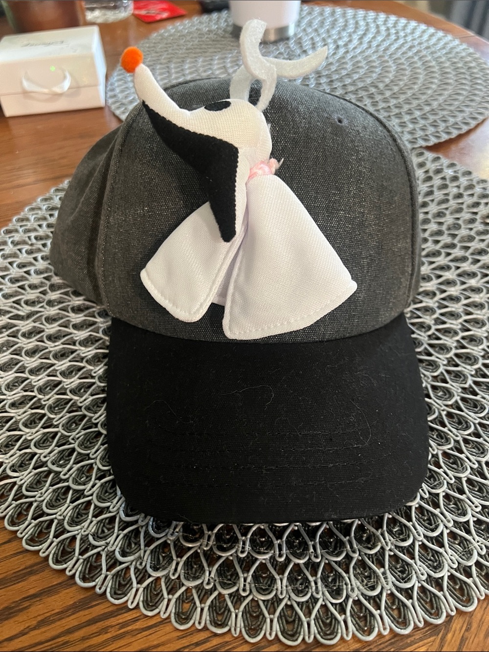 Zero Baseball Cap with White Character Accent
